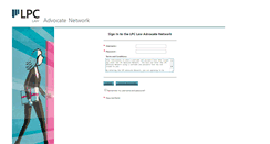 Desktop Screenshot of advocatenetwork.co.uk